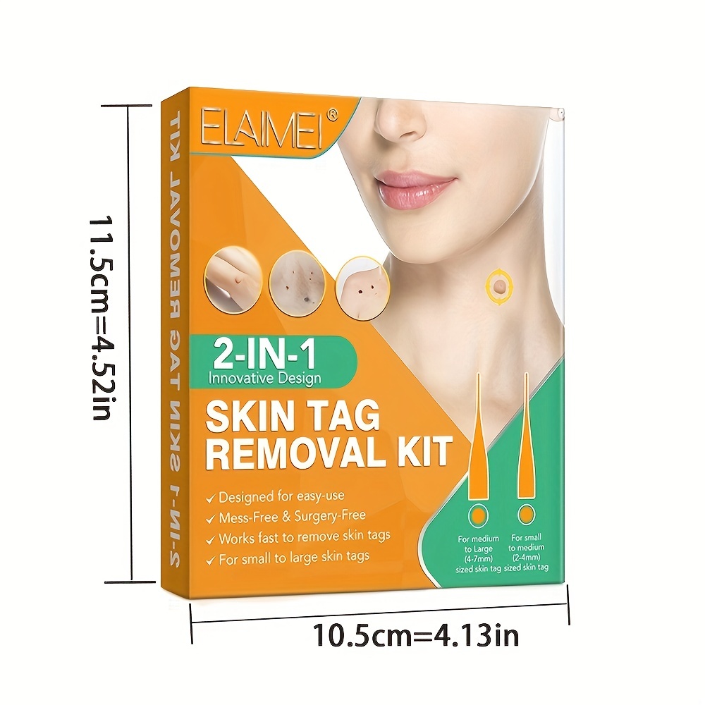 2 IN 1 Wart Removal Kit with Sticker